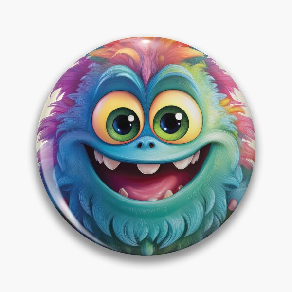 Item preview, My Cuddly Monster, Friendly Fun, Cute Friend designed and sold by CharlottePlaceArt.