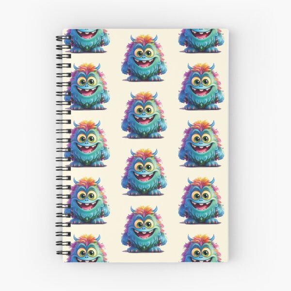 Item preview, My Cuddly Monster, Friendly Fun, Cute Friend designed and sold by CharlottePlaceArt.