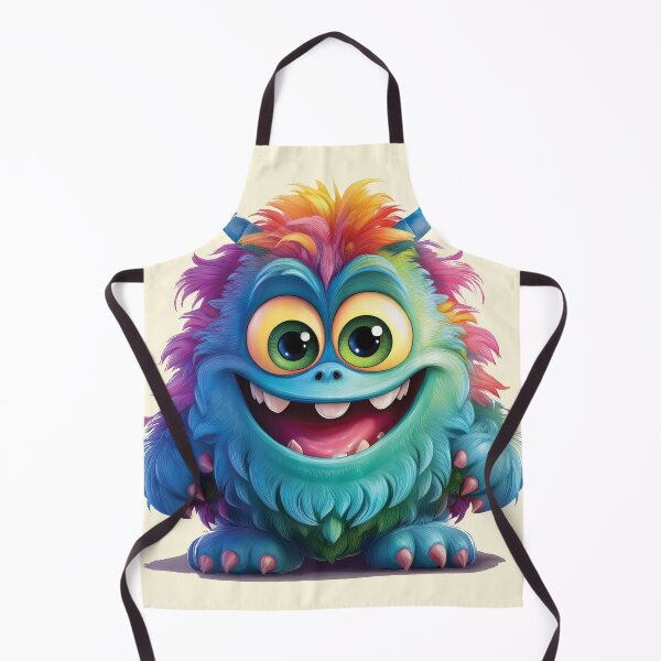 Item preview, My Cuddly Monster, Friendly Fun, Cute Friend designed and sold by CharlottePlaceArt.
