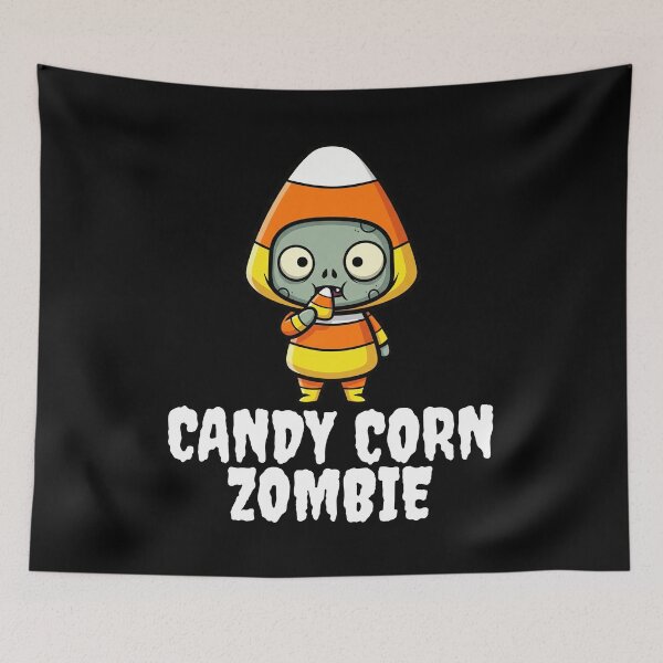 Item preview, CANDY CORN ZOMBIE - ZOMBIE HALLOWEEN designed and sold by KEF Custom.