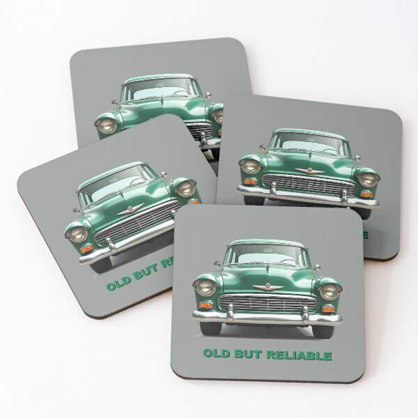 Item preview, Old But Reliable - Green Chevvy Car designed and sold by Museum Of Non-Existing Art.