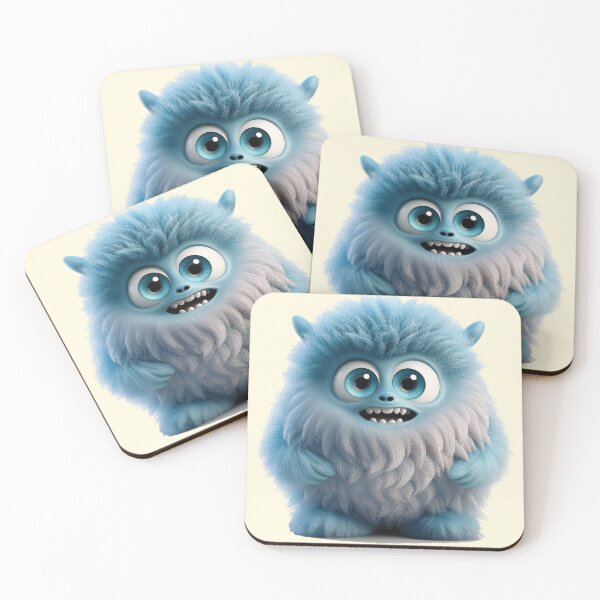Item preview, My Cuddly Monster, Friendly Fun, Cute Friend designed and sold by CharlottePlaceArt.