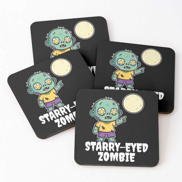 Item preview, STARRY-EYED ZOMBIE - ZOMBIE HALLOWEEN designed and sold by KEF Custom.