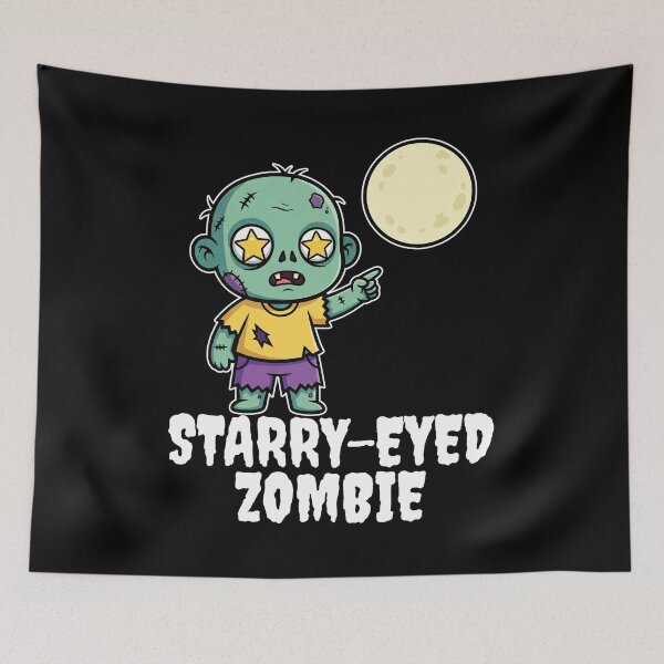 Item preview, STARRY-EYED ZOMBIE - ZOMBIE HALLOWEEN designed and sold by KEF Custom.