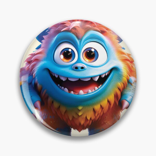 Item preview, My Cuddly Monster, Friendly Fun, Cute Friend designed and sold by CharlottePlaceArt.