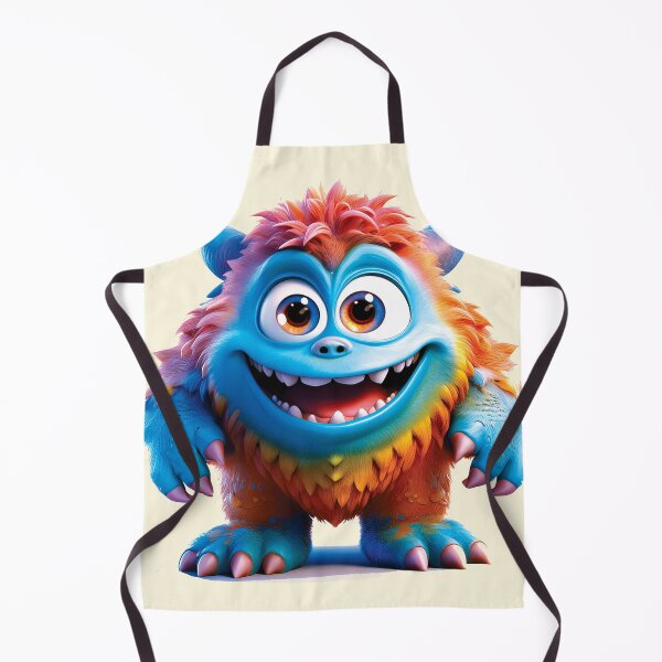 Item preview, My Cuddly Monster, Friendly Fun, Cute Friend designed and sold by CharlottePlaceArt.
