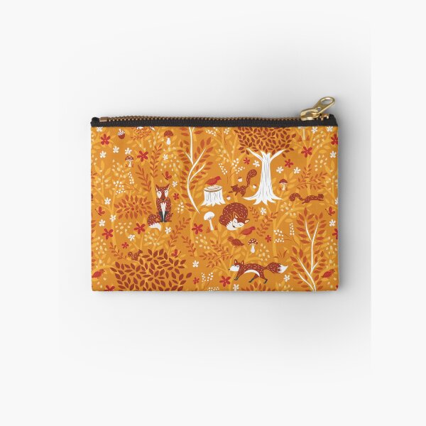 Item preview, Foxes in an Autumn Forest designed and sold by latheandquill.