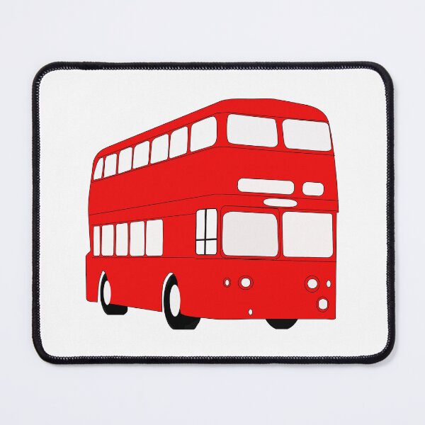 Item preview, Iconic London Double-Decker Bus – UK Travel Art designed and sold by UnionJackJokes.
