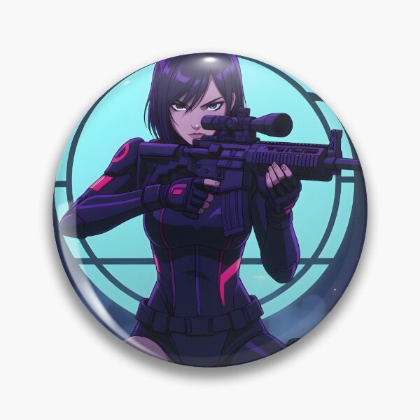 Item preview, Anime Art: Futuristic Cyberpunk Assassin designed and sold by Salimgor Hangaround Music.