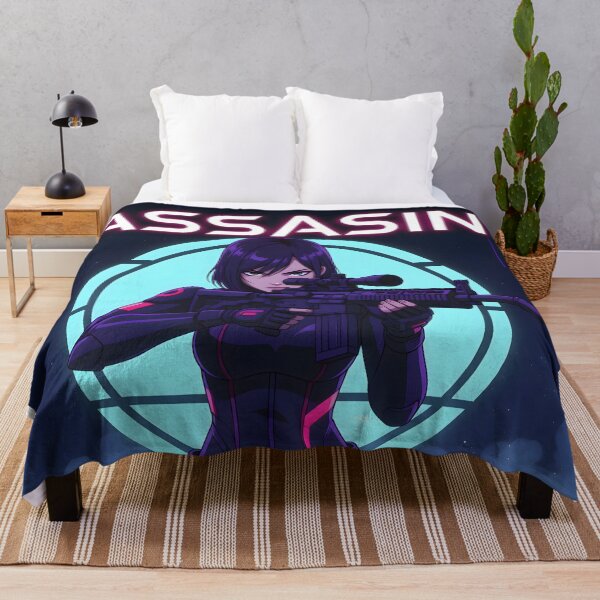 Item preview, Anime Art: Futuristic Cyberpunk Assassin designed and sold by Salimgor Hangaround Music.