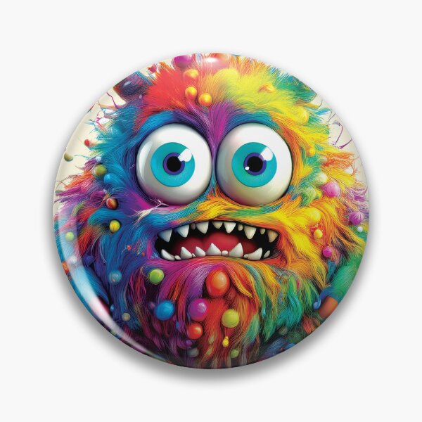 Item preview, My Cuddly Monster, Friendly Fun, Cute Friend designed and sold by CharlottePlaceArt.