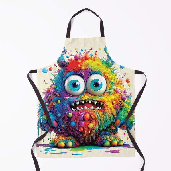 Item preview, My Cuddly Monster, Friendly Fun, Cute Friend designed and sold by CharlottePlaceArt.