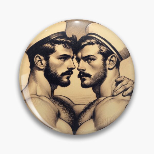 Item preview, 1920s Italian Vintage Gay Sailors Gay Bear Pride Graphic Design designed and sold by ItsAKinkThing.