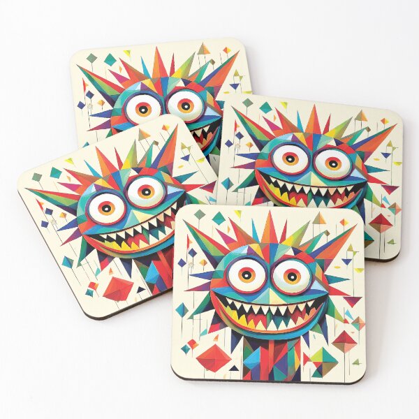 Item preview, My Cuddly Monster, Friendly Fun, Cute Friend designed and sold by CharlottePlaceArt.