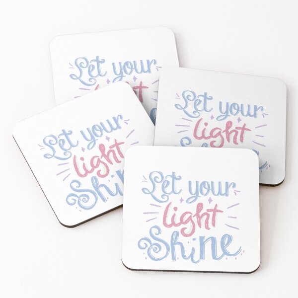 Item preview, Let Your Light Shine – Inspirational Quote Sticker | Positive Affirmation designed and sold by Happy Mind Creations.