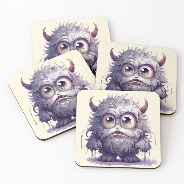 Item preview, My Cuddly Monster, Friendly Fun, Cute Friend designed and sold by CharlottePlaceArt.
