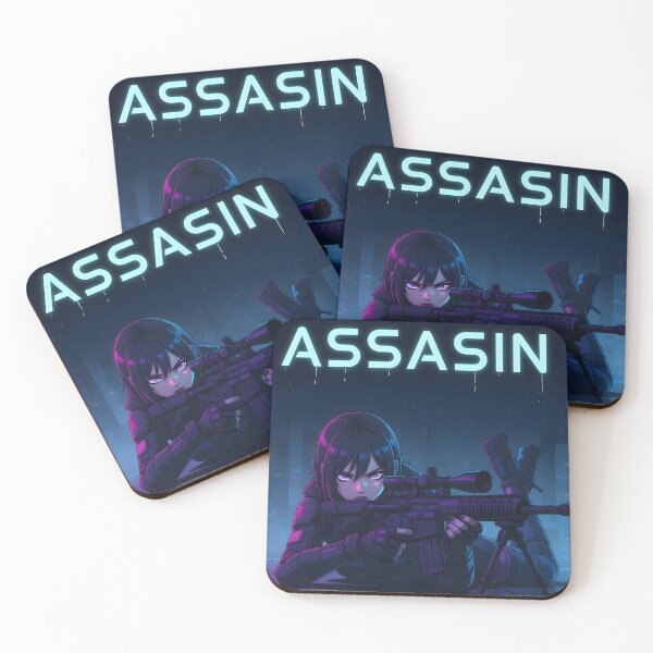 Item preview, Anime Art: Lying Cyberpunk Assassin designed and sold by Salimgor Hangaround Music.