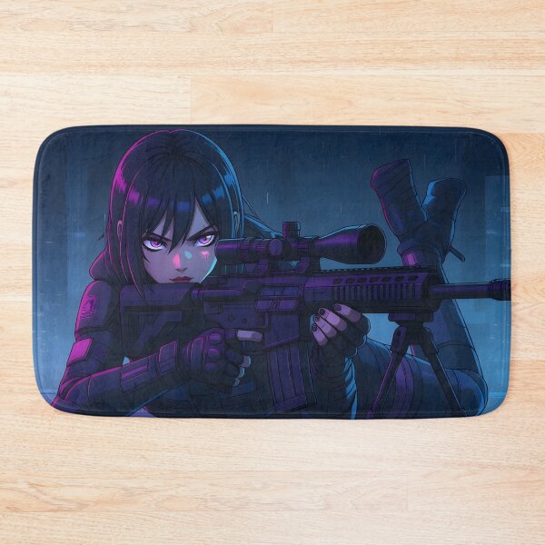 Item preview, Anime Art: Lying Cyberpunk Assassin designed and sold by Salimgor Hangaround Music.