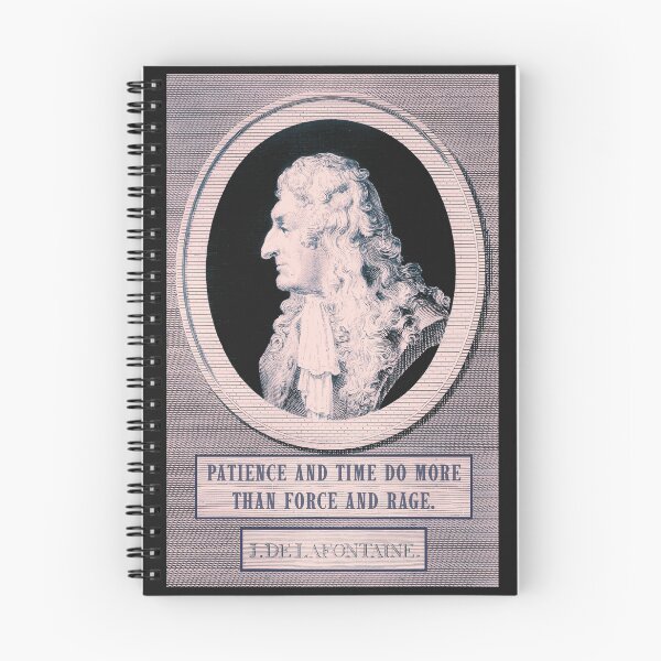 Item preview, Jean de La Fontaine: Patience and time do more than force and rage. designed and sold by artbleed.