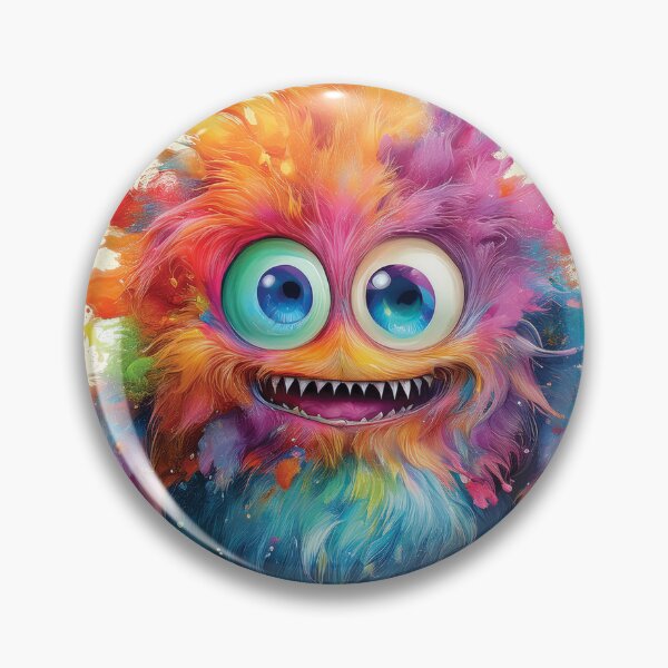 Item preview, My Cuddly Monster, Friendly Fun, Cute Friend designed and sold by CharlottePlaceArt.