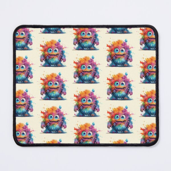 Item preview, My Cuddly Monster, Friendly Fun, Cute Friend designed and sold by CharlottePlaceArt.