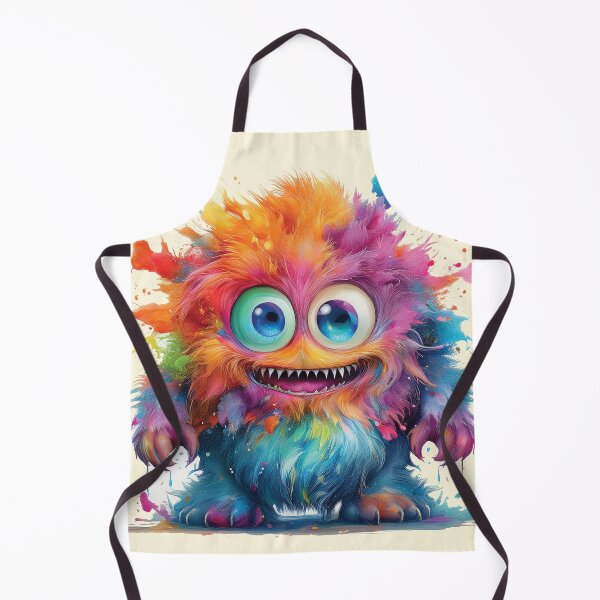 Item preview, My Cuddly Monster, Friendly Fun, Cute Friend designed and sold by CharlottePlaceArt.