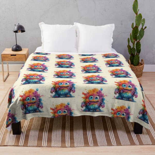 Item preview, My Cuddly Monster, Friendly Fun, Cute Friend designed and sold by CharlottePlaceArt.