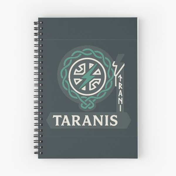 Item preview, Taranis Celtic God – Thunder Wheel Knotwork Badge designed and sold by Bratak.