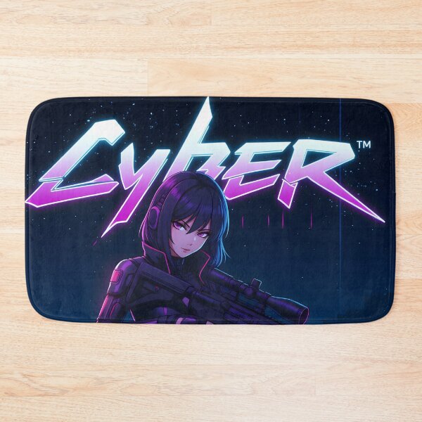 Item preview, Anime Art: Kneeling Cyberpunk Assassin designed and sold by Salimgor Hangaround Music.