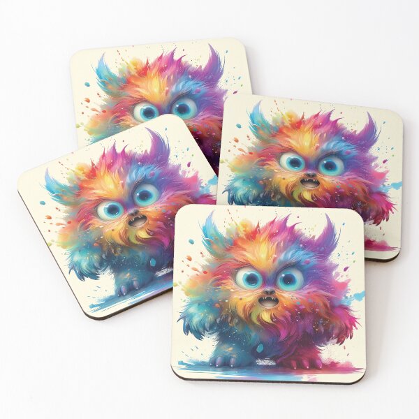 Item preview, My Cross Cuddly Monster, Friendly Fun, Cute Friend designed and sold by CharlottePlaceArt.