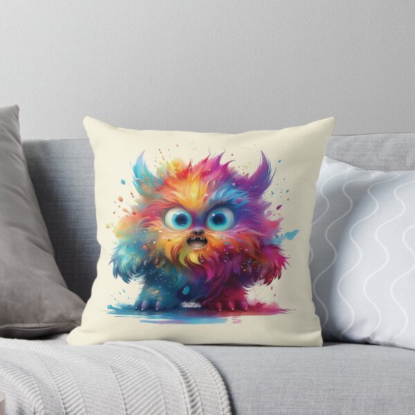Item preview, My Cross Cuddly Monster, Friendly Fun, Cute Friend designed and sold by CharlottePlaceArt.