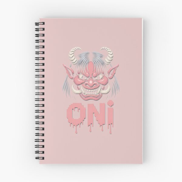 Item preview, Pixel Oni Mask | Retro Japanese Demon Spirit Art designed and sold by COOPERFRINK.
