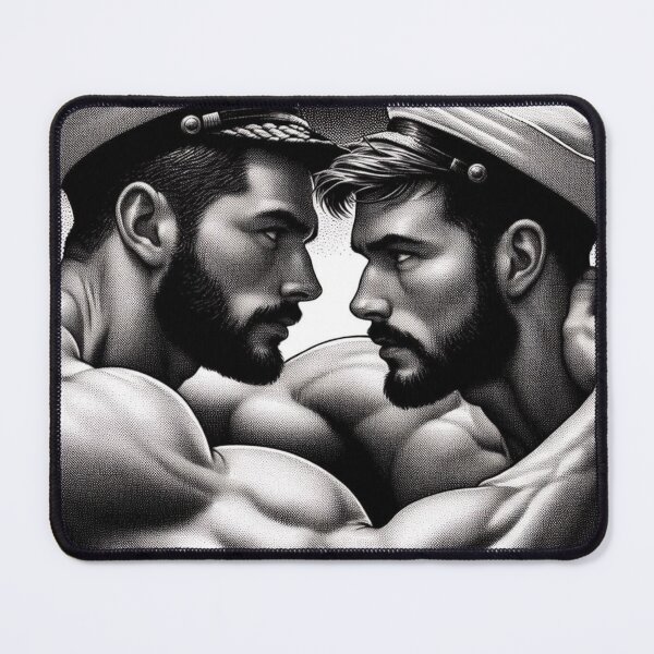Item preview, 1940s San Francisco All Hands On Deck Tom of Finland Tribute Gay Pride Graphic Design designed and sold by ItsAKinkThing.