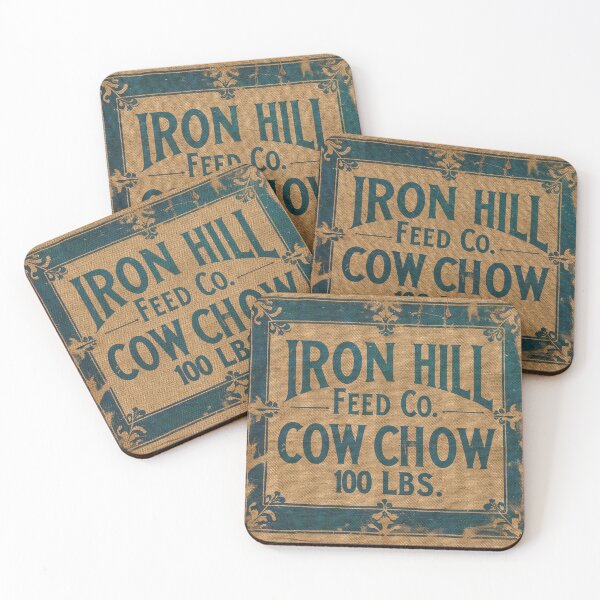 Item preview, vintage burlap style burlap feed sack iron hill designed and sold by Marcee Duggar.