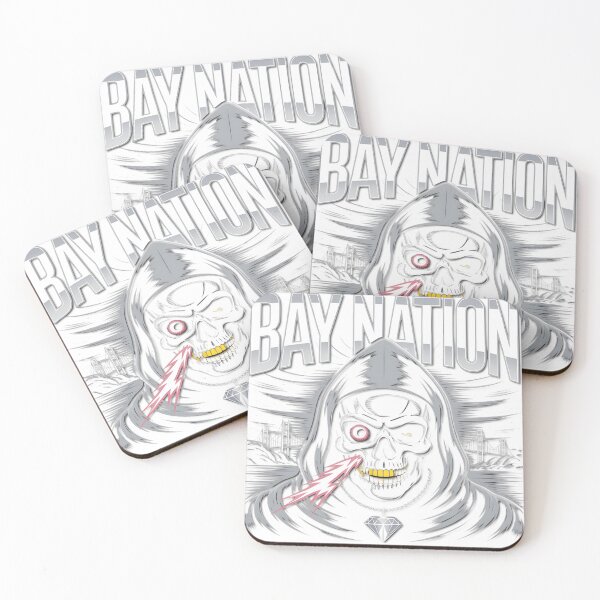 Item preview, Bay Nation Reaper Skull: Laser Eye, Gold Teeth, Diamond Drip Design designed and sold by COOPERFRINK.