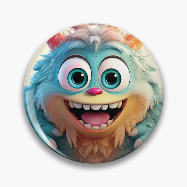 Item preview, My Cuddly Monster, Friendly Fun, Cute Friend designed and sold by CharlottePlaceArt.