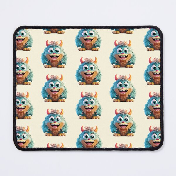 Item preview, My Cuddly Monster, Friendly Fun, Cute Friend designed and sold by CharlottePlaceArt.