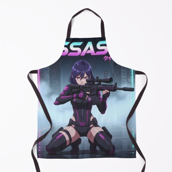 Item preview, Futuristic cyberpunk assassin in the fog designed and sold by Salimgor Hangaround Music.
