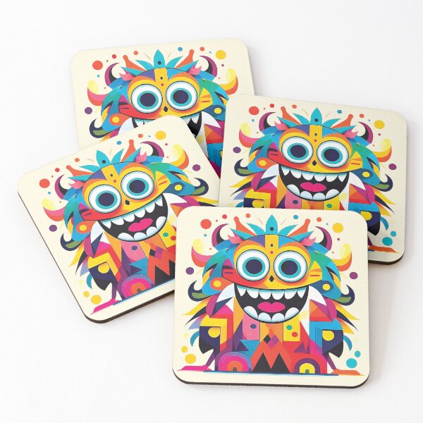 Item preview, My Cuddly Monster, Friendly Fun, Cute Friend designed and sold by CharlottePlaceArt.