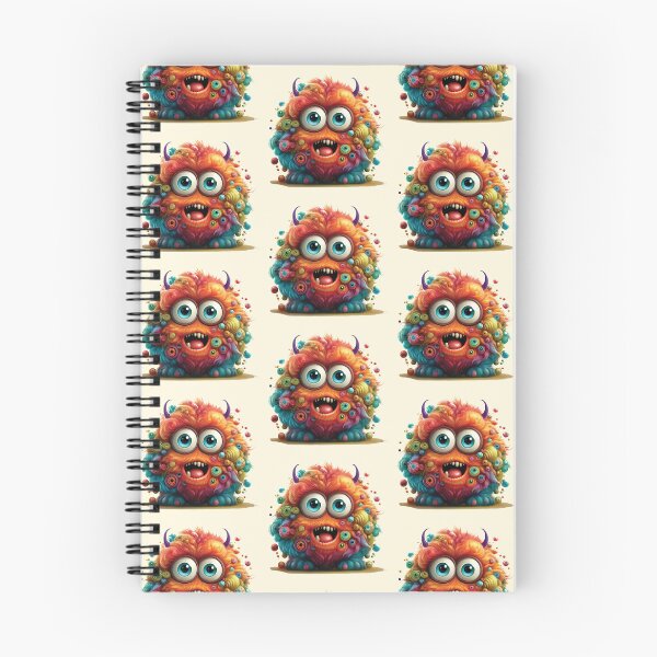 Item preview, My Cuddly Monster, Friendly Fun, Cute Friend designed and sold by CharlottePlaceArt.