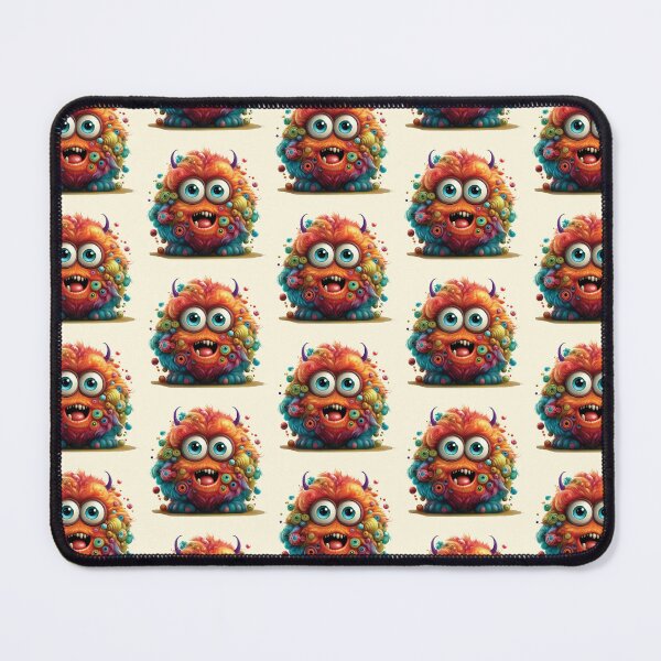 Item preview, My Cuddly Monster, Friendly Fun, Cute Friend designed and sold by CharlottePlaceArt.