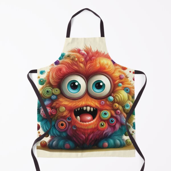 Item preview, My Cuddly Monster, Friendly Fun, Cute Friend designed and sold by CharlottePlaceArt.