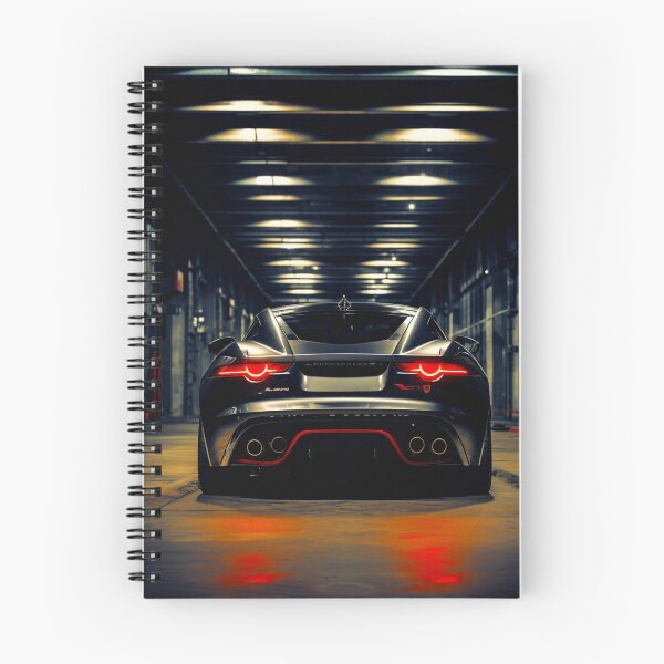 Item preview, Rear view of a sports car, mural sports car, Jaguar designed and sold by WishArtDesign.
