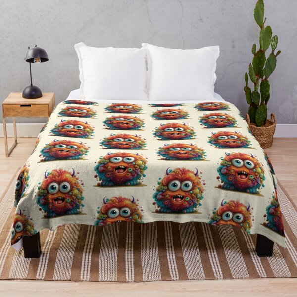 Item preview, My Cuddly Monster, Friendly Fun, Cute Friend designed and sold by CharlottePlaceArt.