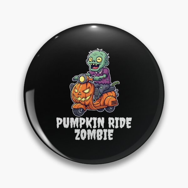 Item preview, PUMPKIN RIDE ZOMBIE - ZOMBIE HALLOWEEN designed and sold by KEF Custom.