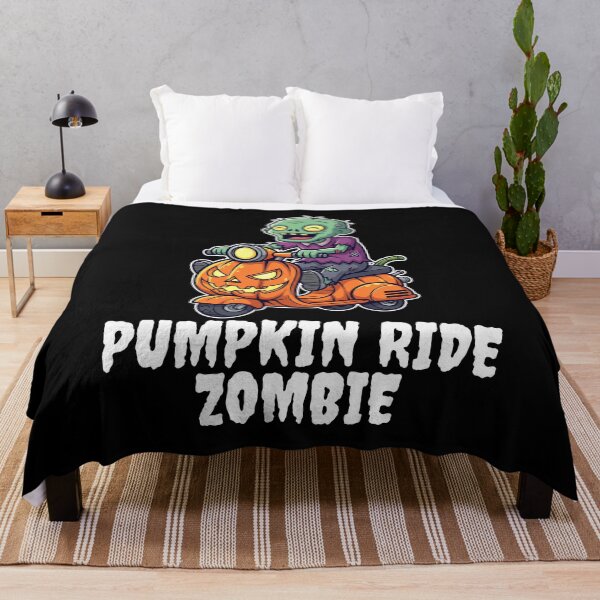 Item preview, PUMPKIN RIDE ZOMBIE - ZOMBIE HALLOWEEN designed and sold by KEF Custom.