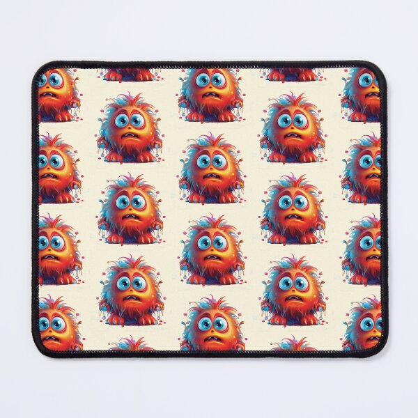 Item preview, My Sad Cuddly Monster, Friendly Fun, Cute Friend designed and sold by CharlottePlaceArt.
