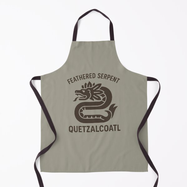 Item preview, Quetzalcoatl – Feathered Serpent Icon (Mesoamerican Mythology) designed and sold by Bratak.