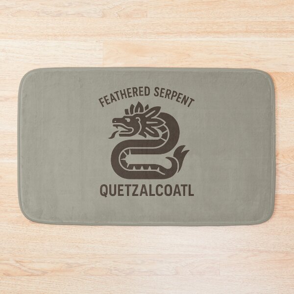 Item preview, Quetzalcoatl – Feathered Serpent Icon (Mesoamerican Mythology) designed and sold by Bratak.