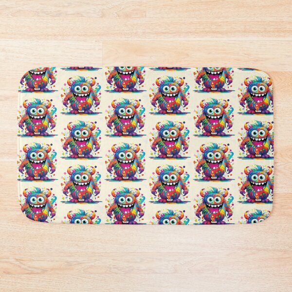 Item preview, My Cuddly Monster, Friendly Fun, Cute Friend designed and sold by CharlottePlaceArt.